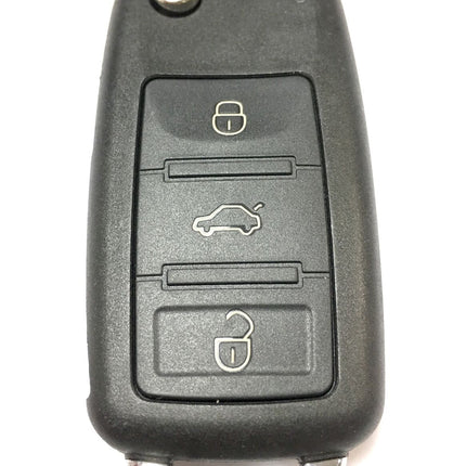 Repair service for Volkswagen Touareg Phaeton remote flip key fob 2003 2004 2005 2006 2007 2008 2009 2010 2011