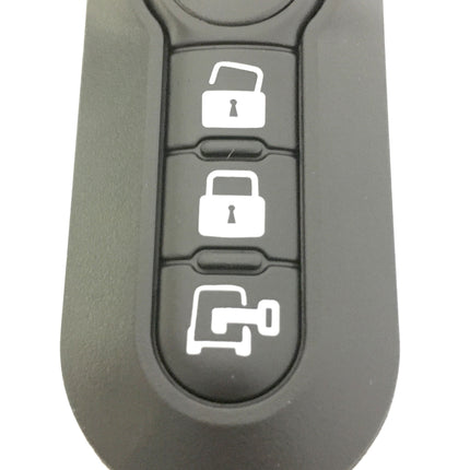 RFC 3 button flip key case for Peugeot Boxer remote fob 2008 - 2021