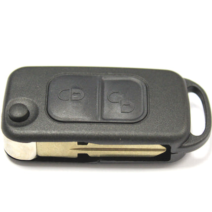 RFC 2 button flip key case for Mercedes A C E S Class Infra Red HU39T
