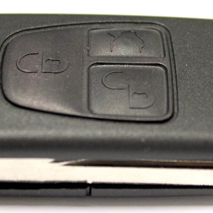Replacement 3 button flip key case for Mercedes ML class remote key 1997 - 2005