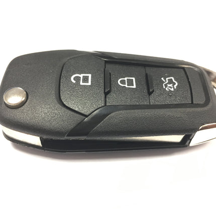 RFC 3 button flip key case for Ford Mondeo remote fob 2015 2016 2017 2018 2019 2020 2021