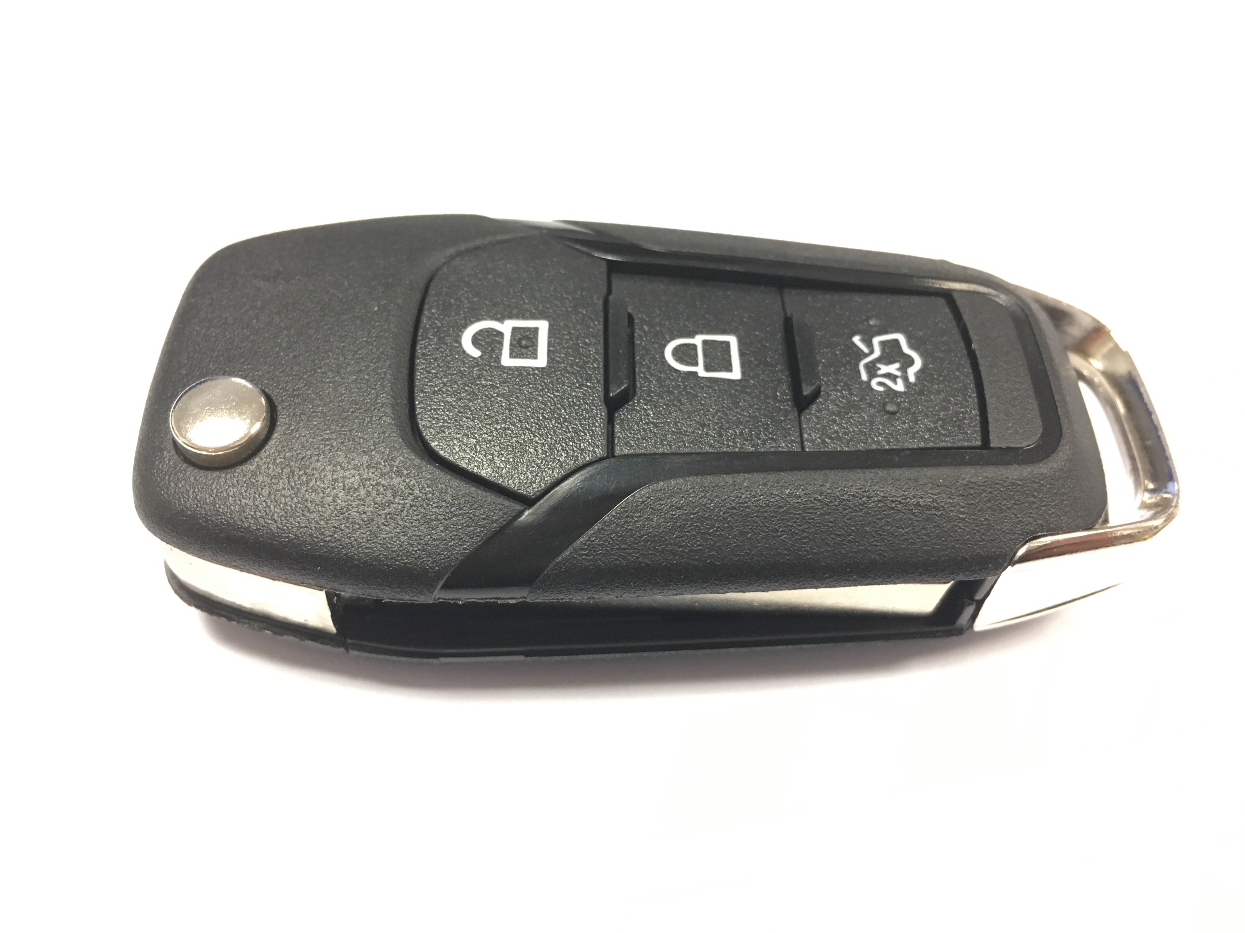 RFC button flip key case for Ford Mondeo remote fob 2015 2016