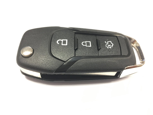 RFC 3 button flip key case for Ford Fiesta remote 2018 2019 2020 2021