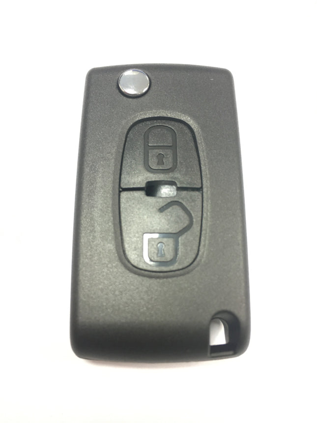 RFC 2 button flip key case for Citroen C-Crosser remote MIT11R