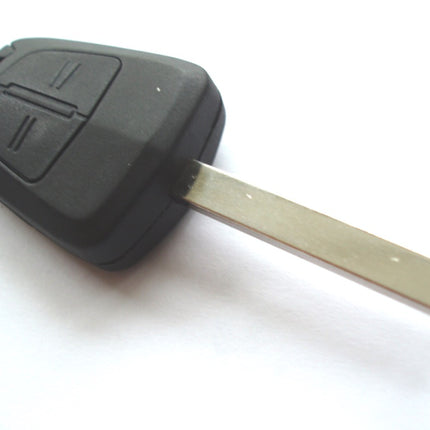 RFC 2 button key case for Vauxhall Agila Meriva Zafira Corsa D remote fob HU100