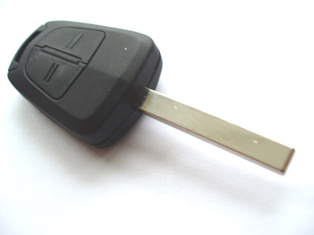 RFC 2 button key case for Vauxhall Agila Meriva Zafira Corsa D remote fob HU100
