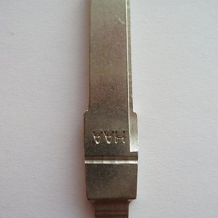 Compatible HAA profile uncut flip key blade for Audi remote fob