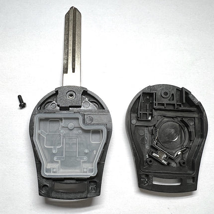 RFC 3 button key case for Nissan Micra K13 Juke remote key NSN14 blade 2010 - 2014