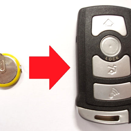 Repair refurbishment service for BMW 7 Series E65 E66 E67 E68 4 button remote key fob