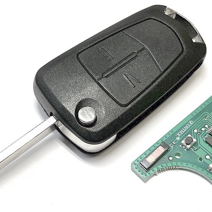 RFC Complete 2 button remote flip key for Vauxhall Corsa D 2007 2008 2009 2010 2011 2012 2013 2014