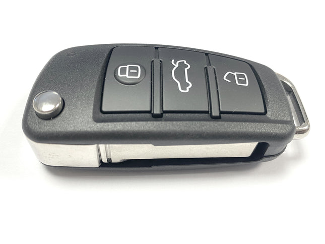 RFC 3 button flip key case for Audi A3 S3 8V 2013 2014 2015 2016