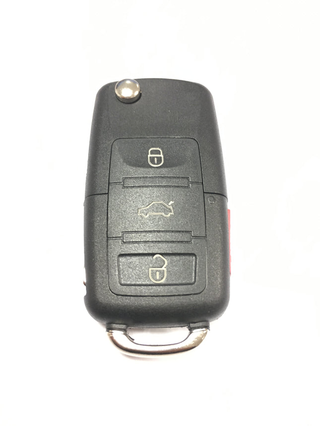 RFC 4 button flip key case for VW Volkswagen Transporter T5 remote