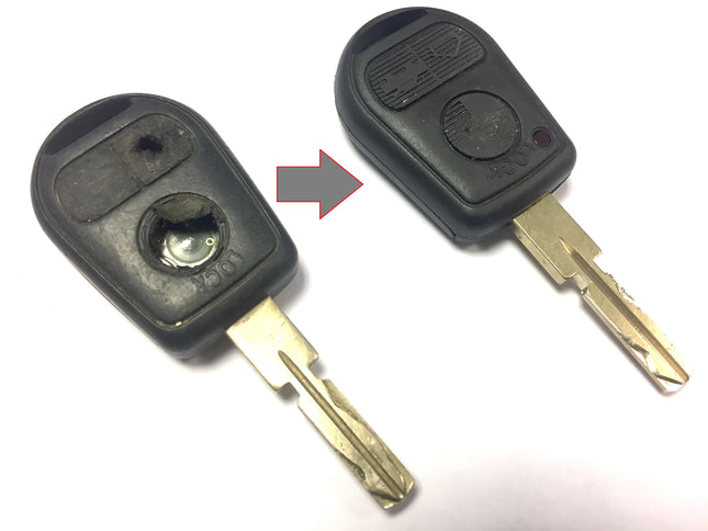 Repair refurbishment service for BMW 3 5 7 E36 E46 E38 E39 E53 3 button remote key
